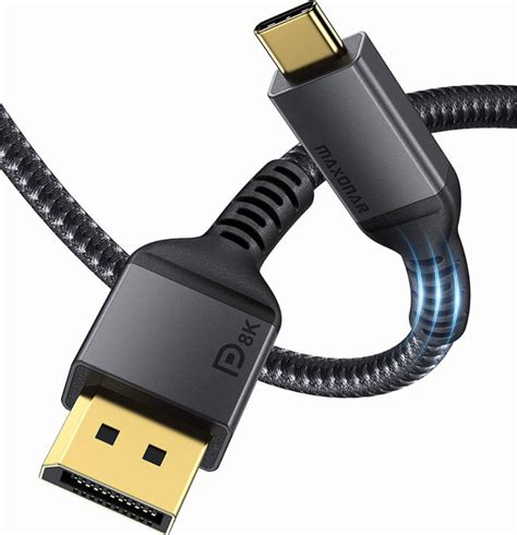 Usb C To Displayport Maxonar 8k 60hz Type C To Dp Cable 66ft2m4k