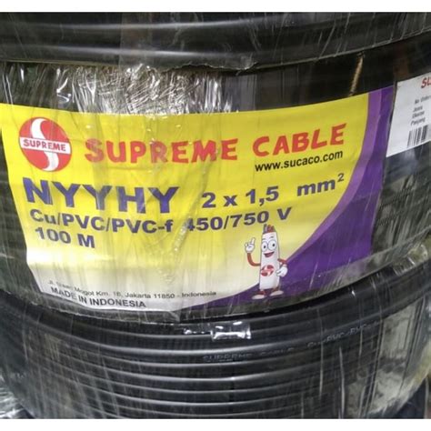 Jual Kabel Serabut Nyyhy X Mm X Mm Supreme Meteran Eceran