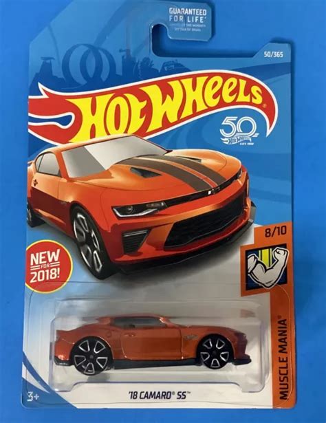 Hot Wheels Muscle Mania Camaro Ss Orange Eur