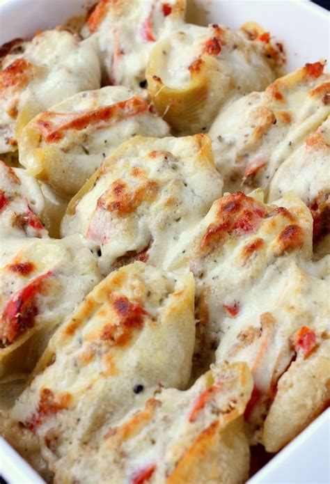 Philly Cheesesteak Stuffed Shells A Stuffed Shells Recipe For A Crowd