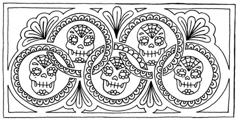 Sugar Skull Coloring Page Coloring Home 28314 Hot Sex Picture