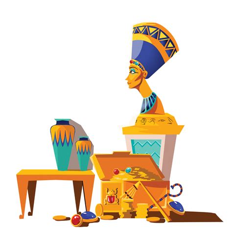 Ancient Egypt vector cartoon set 20596049 Vector Art at Vecteezy