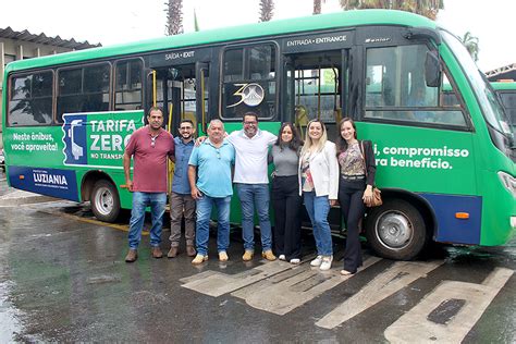 22 ônibus do programa Tarifa Zero já estão rodando em Luziânia e no