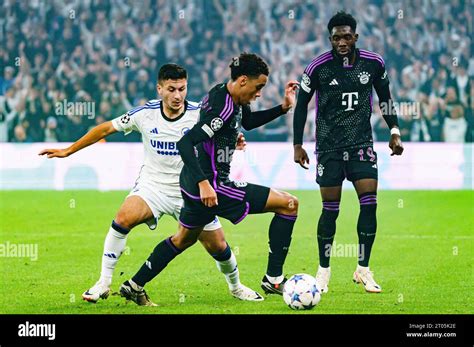 Roony Bardghji FC Kopenhagen 40 Jamal Musiala FC Bayern Muenchen