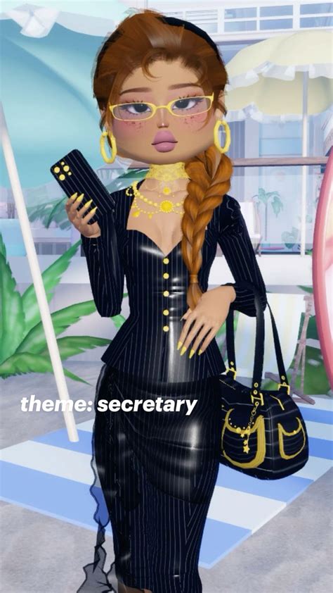 Dress To Impress Theme Secretary In Dress To Impress Secretary