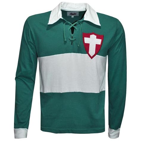 Camiseta Liga Retrô Manga Longa do Palmeiras Palestra Italia 1916