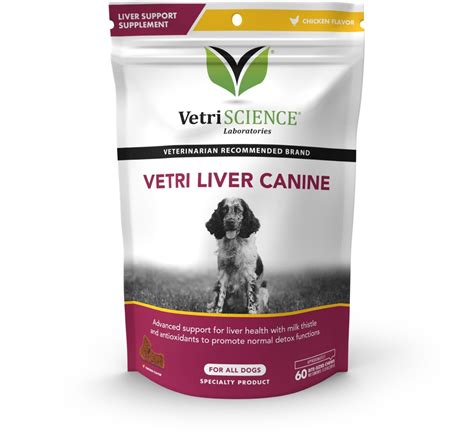 Vetri Liver Canine Bite-Sized Chews By VetriScience, 59% OFF