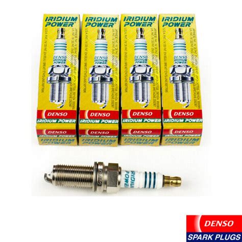 New Set Of Denso Iridium Power Spark Plug Ixuh For Mercedes