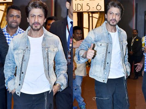 Shah Rukh Khan Just Wore The Costliest Denim Jacket Ever Times Of India