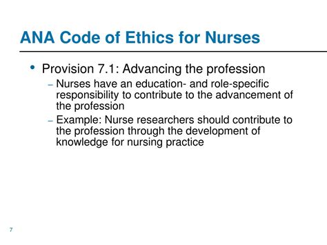 Code Of Ethics Examples For Nurses