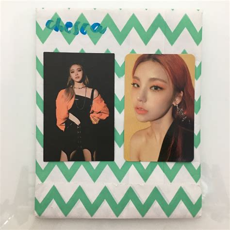 Itzy Guess Who Photo Hidden Card Pt Yeji Ryujin Ryu Photocard