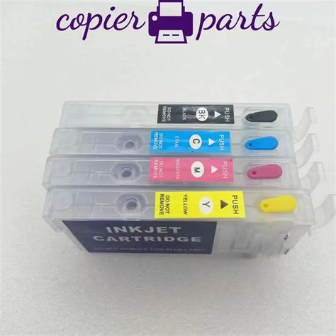 Cartucho De Tinta Recargable Con Chip Para Impresora Epson Cartucho De