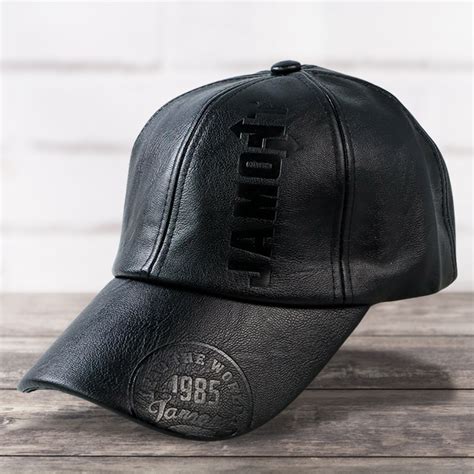 Jamont Topi Trucker Baseball Pu Leather G Black