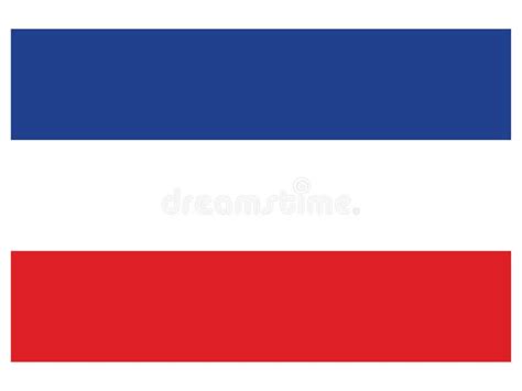 Flag of Yugoslavia stock illustration. Illustration of clean - 25851734