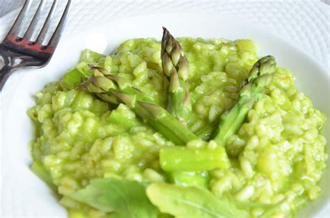 Recette De Risotto Aux Asperges Et Pesto De Roquette