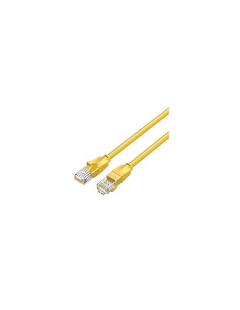 Cable De Red Rj45 Utp Vention Ibeyf Cat 6 1m Amarillo