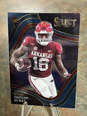 Panini Select Draft Picks Field Level Blue Treylon Burks