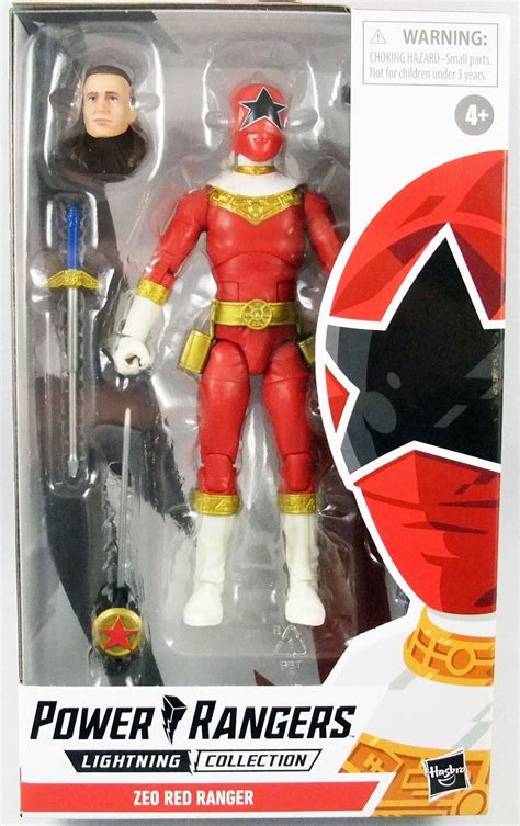 Power Rangers Lightning Collection Zeo Red Ranger Hasbro Action