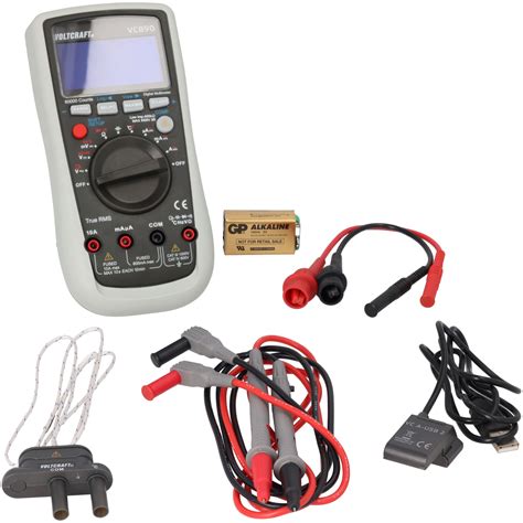 VOLTCRAFT VC 890 OLED Display Digital Multimeter Rapid Online