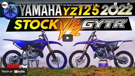 Vidéo Mx2k Lessai De La Yamaha 125 Yz 2022 Gytr Mx2k