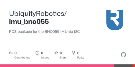 Github Ubiquityrobotics Imu Bno Ros Package For The Bno Imu