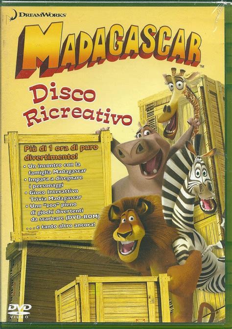 DVD RECREATIVE DISC MADAGASCAR DREAMWORKS SEALED, DVD Games - Amazon Canada