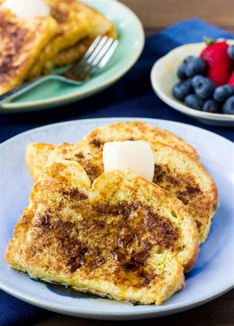 Vanilla Cinnamon French Toast Delicious Little Bites