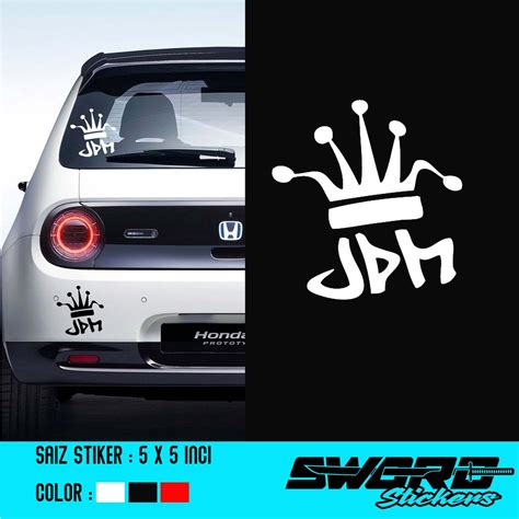 Stiker Jdm Sticker Jdm Stiker Kereta Stiker Potong Shopee Malaysia