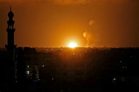 Nine Projectiles Fired From Gaza Into Israel Last Night Idf Says I24news