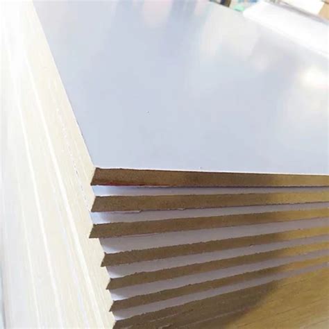 Raw High Gloss Plain MDF Board 18mm Medium Density Fiberboard Fire