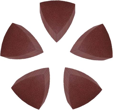 Kingbra Pcs Grit Triangular Sanding Pad Mm Aluminum Oxide Hook