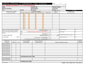 Fillable Online Ofnhp Aft KP Business Expense Form Ofnhp Aft Fax