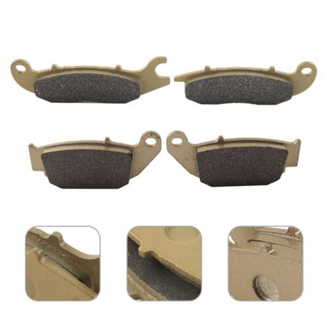 Champagne Gold Brass Fiber Front Rear Brake Pads For For Honda Cbr