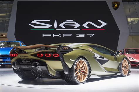 Lamborghini Sian Fkp Iaa Les Voitures