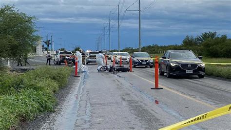 Muere Motociclista Tras Derrapar En La Carretera Apodaca Zuazua