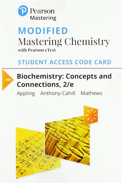 Biochemistry Concepts And Connections Modified Mastering Chemistry