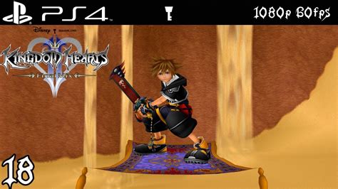 PS4 1080p 60fps Kingdom Hearts 2 Walkthrough 18 Agrabah 2nd Visit