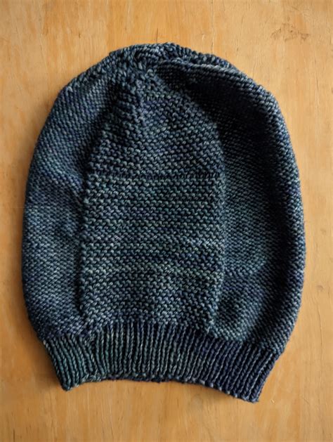 First in the round hat finished : r/knitting