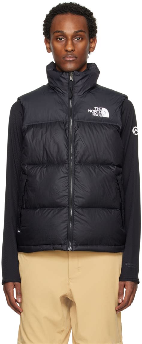 The North Face Black 1996 Retro Nuptse Down Vest Ssense