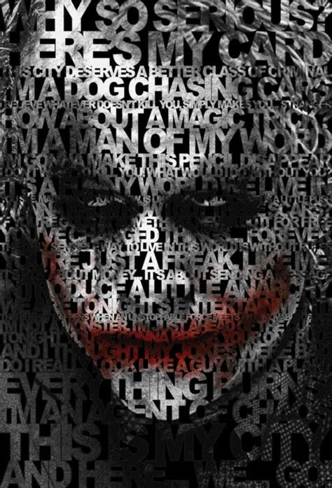 Joker Quotes Poster The Joker Fan Art Fanpop