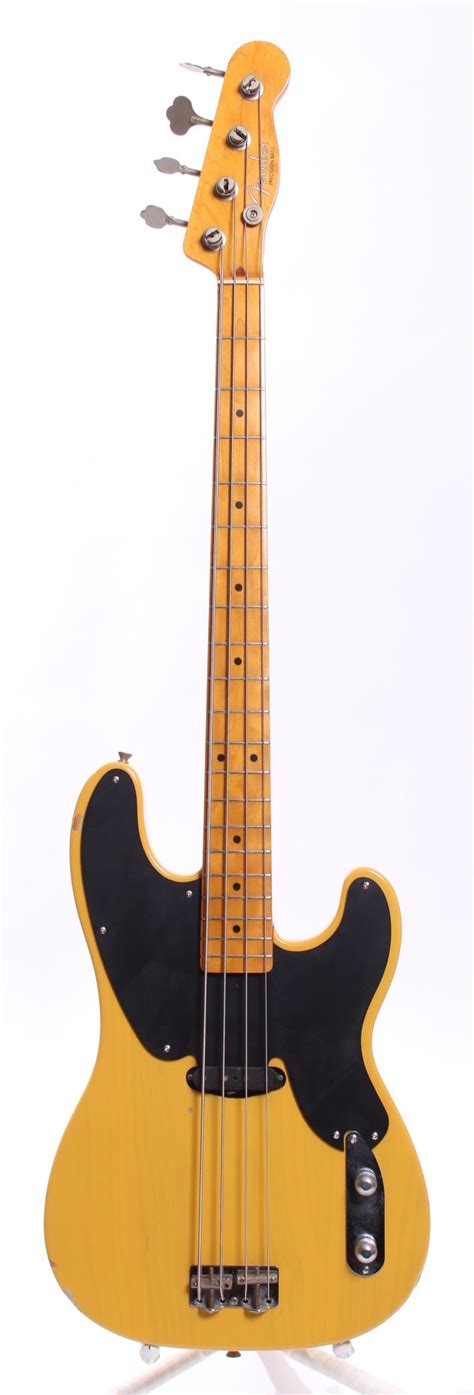 Fender Precision Bass 51 Reissue 1999 Butterscotch Blond Bass For Sale Yeahman S Guitars