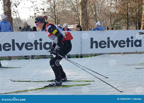 World Cup Cross Country Ski Editorial Stock Image Image Of