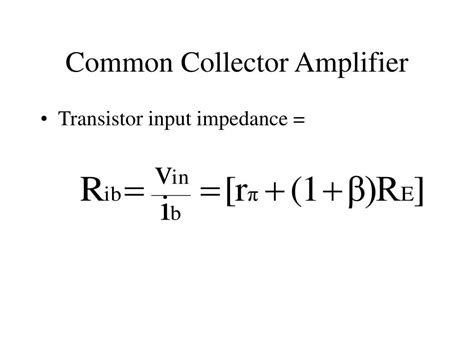 Ppt Common Base And Common Collector Amplifiers Powerpoint Presentation Id 764678