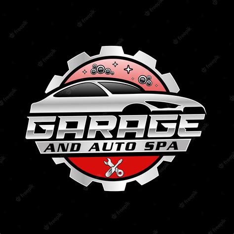 Premium Vector Car Garage Logo Design Template