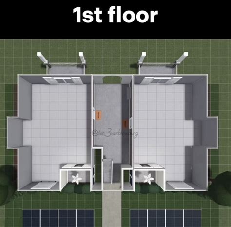 Bloxburg Apartment Layout 1