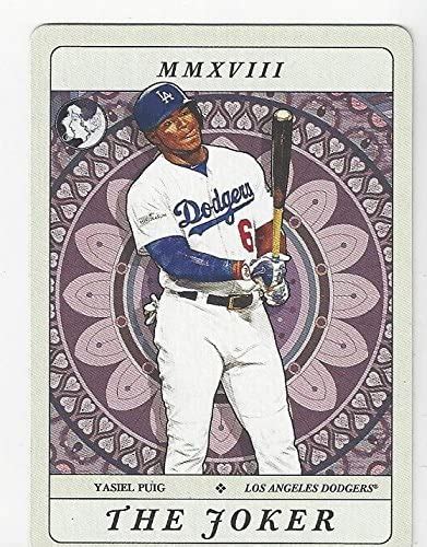 Yasiel Puig Tarot Of The Diamond The Joker Short Print Collectible