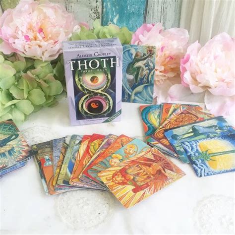 Aleister Crowley Thoth Tarot Cards Deck Set W Instruction Booklet