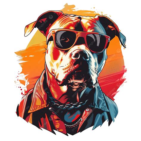Pitbull Dad T Shirt Design, Animals, Art, Best PNG Transparent Image