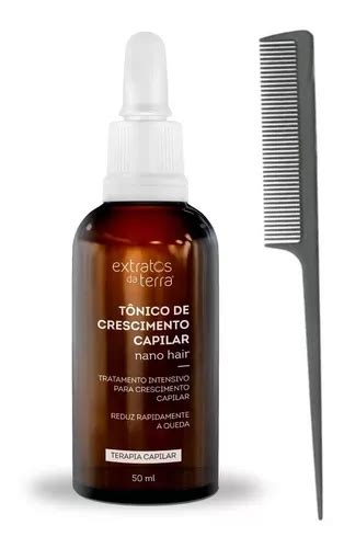 Tônico Capilar Nano Hair Terapia 50ml Extratos Da Terra