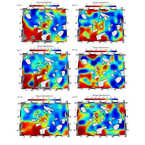 Rayleigh Wave Group Velocity Tomography From S To S A Low